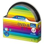三菱化学メディア DHR85HP10SV1 DVD-R DL 8.5GB PCデータ用 8倍速対応 10枚スピンドルケース入り ワイド印刷可能