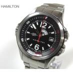 HAMILTON ハミルトン 腕時計 メンズ カーキ ネイビー GMT 自動巻 H77555135 展示品在庫セール