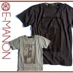 Tシャツ  プリントTシャツ グラフィックT　E-MENON