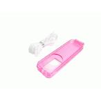 ●新品iPod shuffle用プラスチックケース(ピンク)
