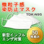 新型インフルエンザ対策　サージカルマスク　N95規格相当　徳用500枚セット(50枚組×10箱)