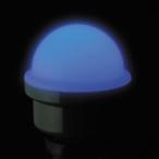 LEDサイン球(散光タイプ) ブルー P18SW-E2601-B デンサン DENSAN
