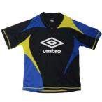 （セール）UMBRO アンブロ サッカーウェア プラクティスシャツ ジュニア ブラック UBS7404MGJ BLK