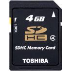 東芝 SDHCメモリーカード 4GB CLASS4 SD-L004G4