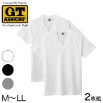 GUNZE/グンゼ G.T.HAWKINS/GTホーキンス VネックTシャツ 2枚組 (M〜LL) (定番)