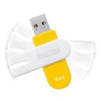 USBフラッシュメモリ　NANO-f　4GB　USB2.0　暗号化ソフト搭載　オレンジ
