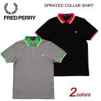 FRED PERRY　フレッドペリー　ポロシャツ　スプレー襟　メンズ　半袖
