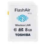 TOSHIBA SD-WC008G FlashAirカード 8GB