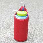 NALGENE ナルゲン Bottle Clothing（広口1.0リットル用） Red ボトルアクセサリー ボトルクロージング カラビナ付 レッド