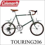 Coleman(コールマン) 自転車 ミニベロ（小径車） 20インチ TOURING206 6段変速