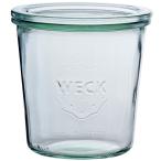 WECK/ウェック キャニスター ガラス瓶 モールドシェイプ 容量500ml