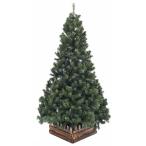 クリスマスツリー210cm高級幅広濃緑ツリー