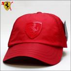 PUMA (プーマ)　Ferrari (フェラーリ) モデル　キャップ　ロゴキャップ 帽子　FERRARI LIFESTYLE CAP　RED　PMMO2003