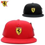 PUMA × Ferrari　プーマ × フェラーリ モデル　メッシュキャップ　ロゴ 刺繍 キャップ 帽子　FERRARI SF TRUCKER CAP 全2色　PMMO3026