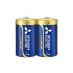 三菱 アルカリ電池 アルカリEX 単一乾電池 LR20EXD/2S