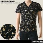 DRESS CAMP ドレスキャンプ Tシャツ メンズ 半袖 プリント柄 42-D2702004