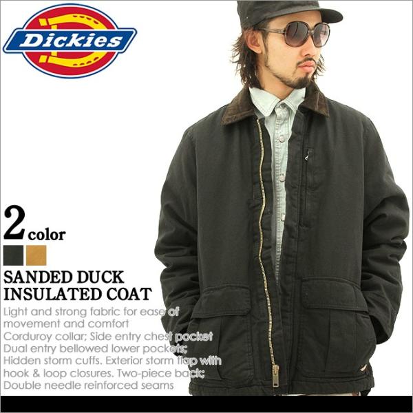 ディッキーズ Dickies ジャケット メンズ 大きいサイズ ディッキーズ アウター ブルゾン ダックジャケット ワークジャケット 防寒