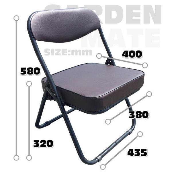 折りたたみ座椅子 ローチェアー ブラウン 56079 :LC-320BR:ガーデンメイトYahoo!店 - 通販 - Yahoo!ショッピング